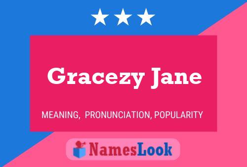 ملصق اسم Gracezy Jane