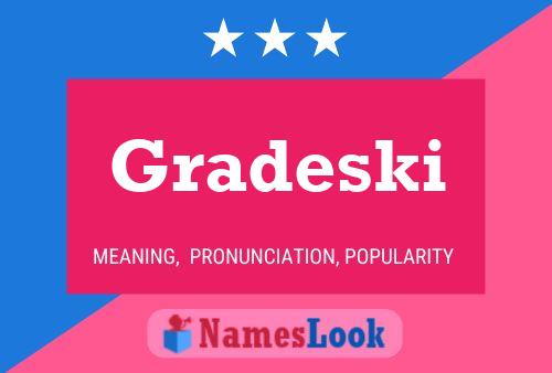 ملصق اسم Gradeski