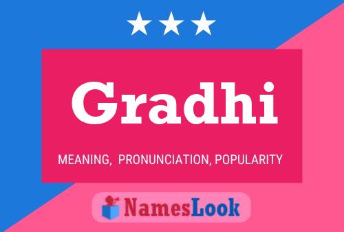 ملصق اسم Gradhi