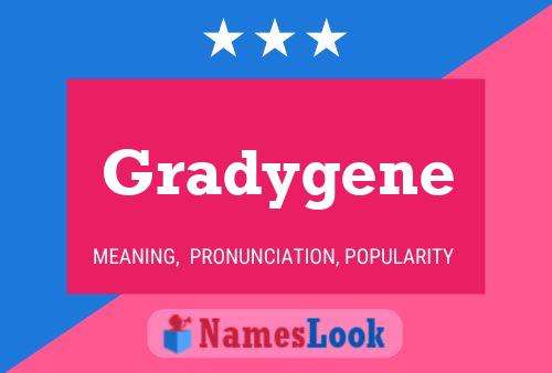 ملصق اسم Gradygene