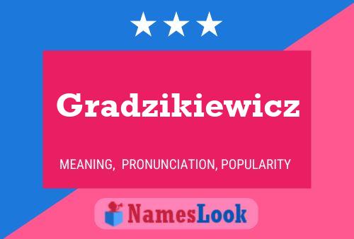 ملصق اسم Gradzikiewicz