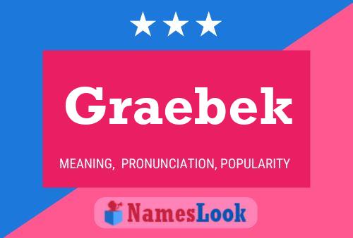 ملصق اسم Graebek