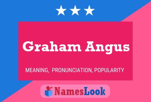 ملصق اسم Graham Angus