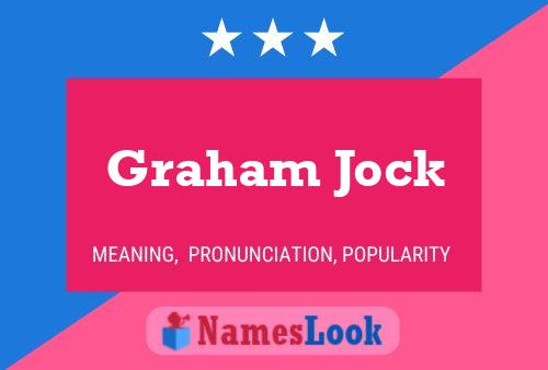 ملصق اسم Graham Jock