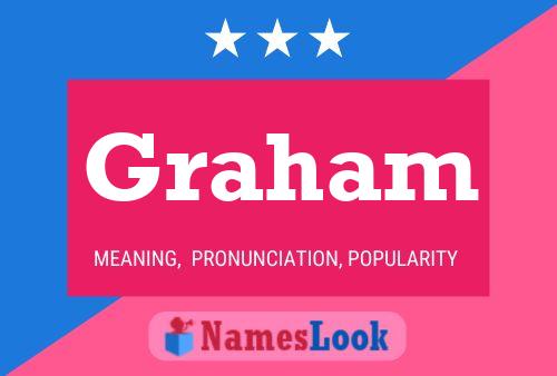 ملصق اسم Graham