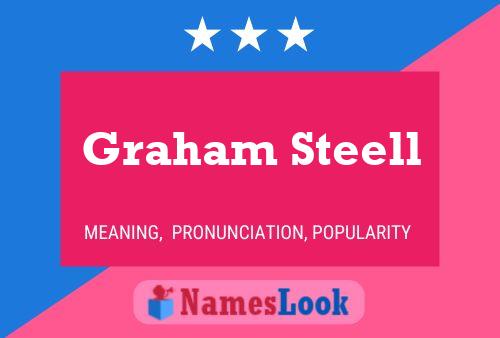 ملصق اسم Graham Steell