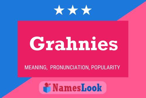 ملصق اسم Grahnies