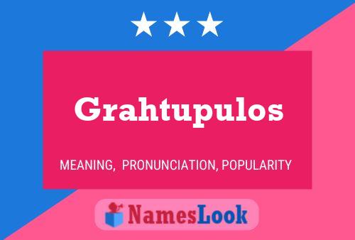 ملصق اسم Grahtupulos