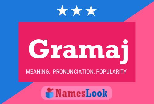 ملصق اسم Gramaj