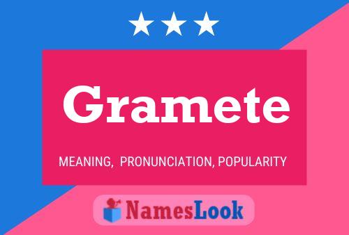 ملصق اسم Gramete