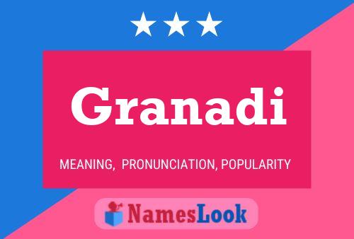 ملصق اسم Granadi