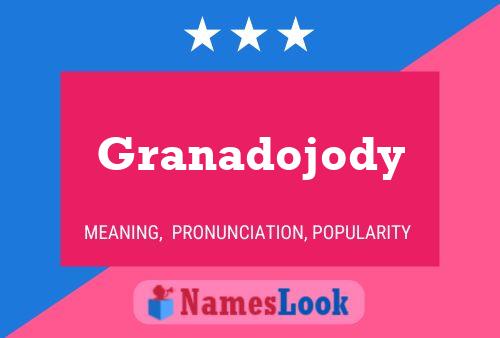 ملصق اسم Granadojody