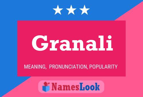 ملصق اسم Granali