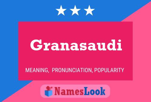 ملصق اسم Granasaudi