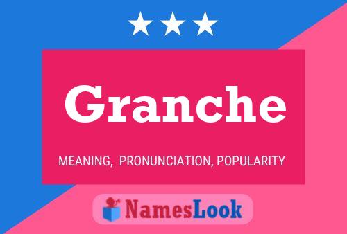 ملصق اسم Granche