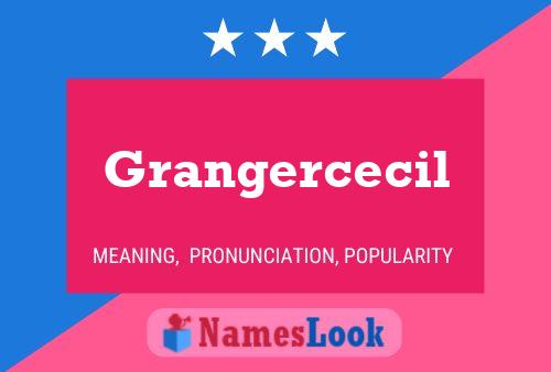 ملصق اسم Grangercecil