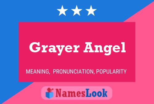 ملصق اسم Grayer Angel