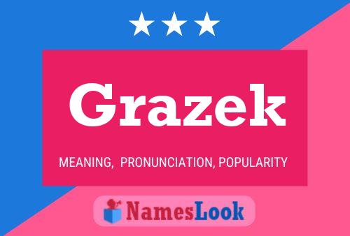 ملصق اسم Grazek