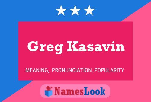 ملصق اسم Greg Kasavin