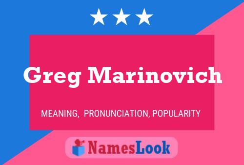 ملصق اسم Greg Marinovich