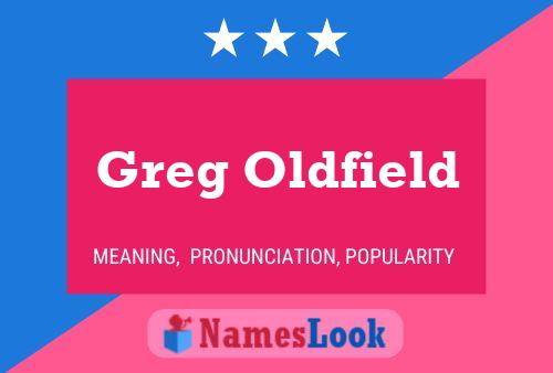 ملصق اسم Greg Oldfield