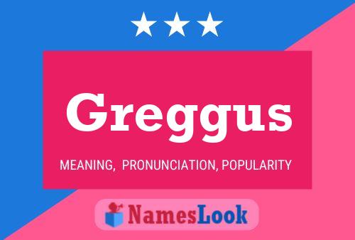 ملصق اسم Greggus