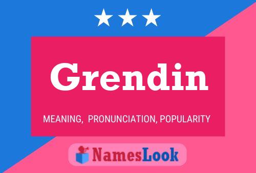 ملصق اسم Grendin