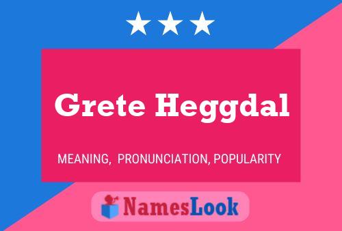 ملصق اسم Grete Heggdal