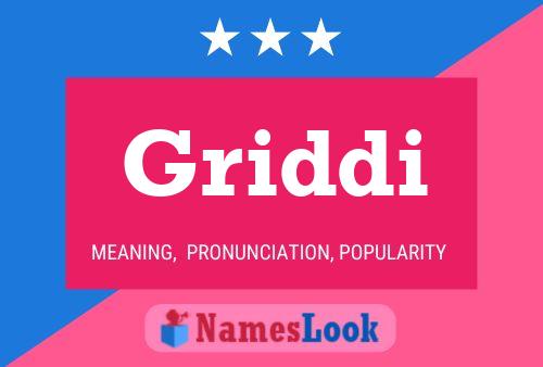 ملصق اسم Griddi