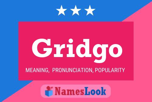 ملصق اسم Gridgo