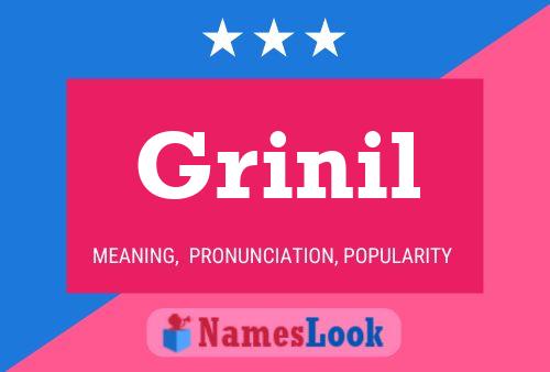 ملصق اسم Grinil