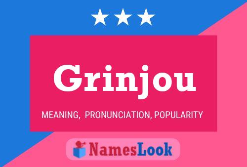 ملصق اسم Grinjou