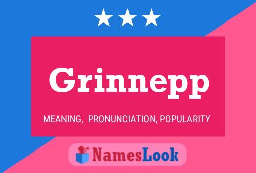 ملصق اسم Grinnepp