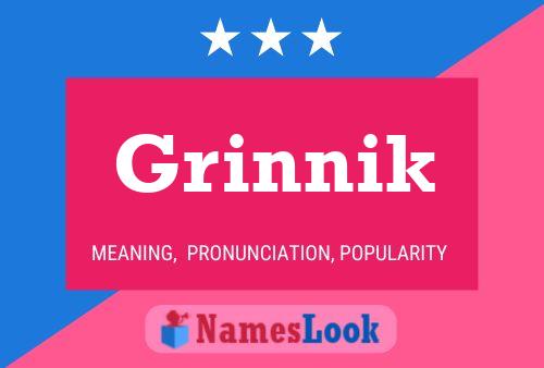 ملصق اسم Grinnik