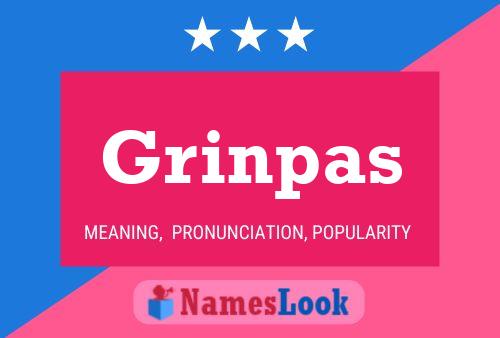 ملصق اسم Grinpas