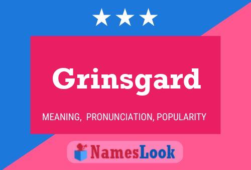 ملصق اسم Grinsgard