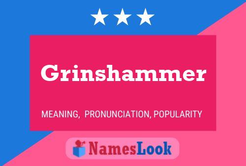 ملصق اسم Grinshammer