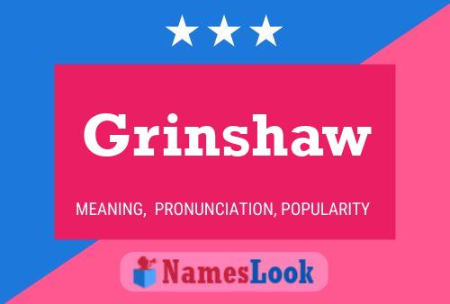 ملصق اسم Grinshaw