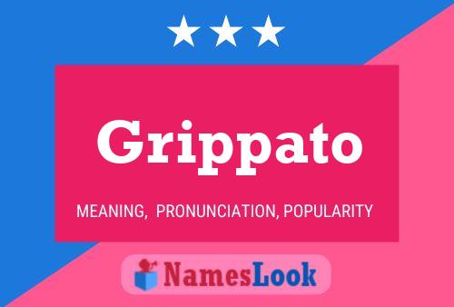 ملصق اسم Grippato