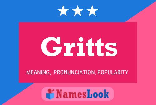 ملصق اسم Gritts