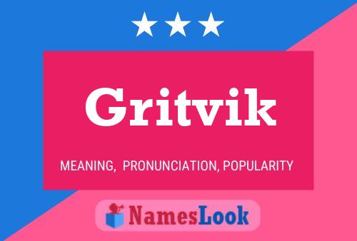 ملصق اسم Gritvik