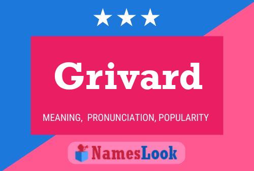 ملصق اسم Grivard