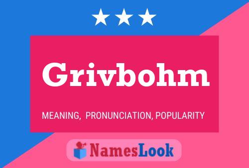 ملصق اسم Grivbohm