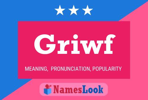 ملصق اسم Griwf