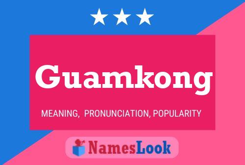 ملصق اسم Guamkong