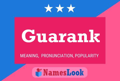 ملصق اسم Guarank