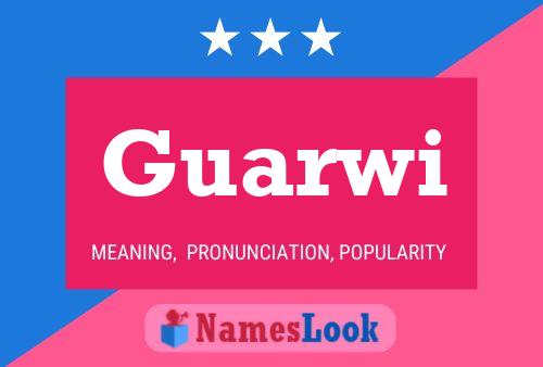 ملصق اسم Guarwi