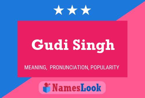 ملصق اسم Gudi Singh