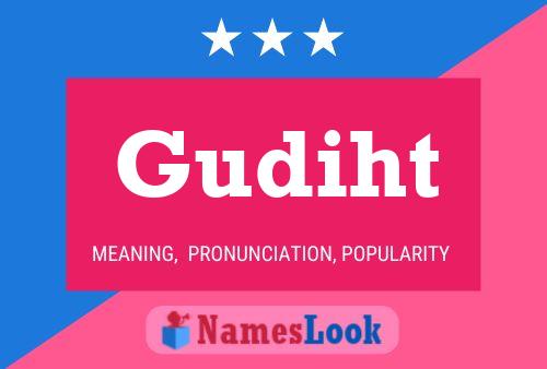 ملصق اسم Gudiht