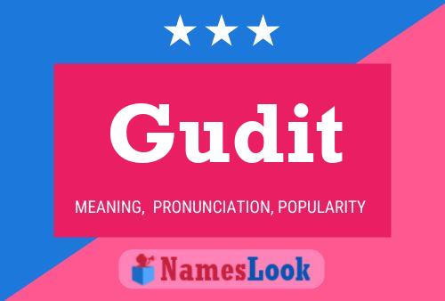 ملصق اسم Gudit